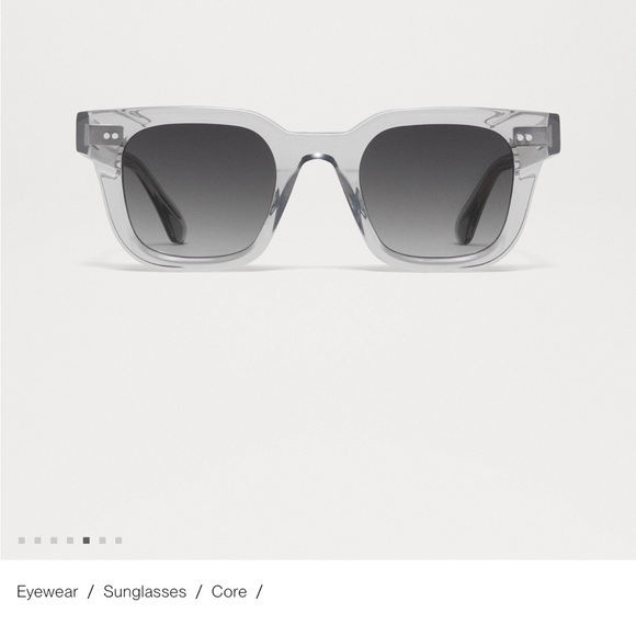 Chimi 04 Core Transparent Gray Sunglasses - Picture 1 of 7